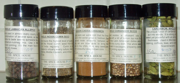 Essential spices for cooking with lamb